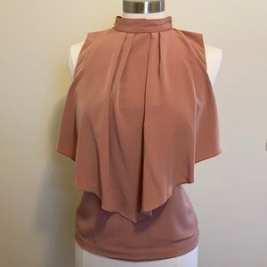 Flounce Front Blouse
